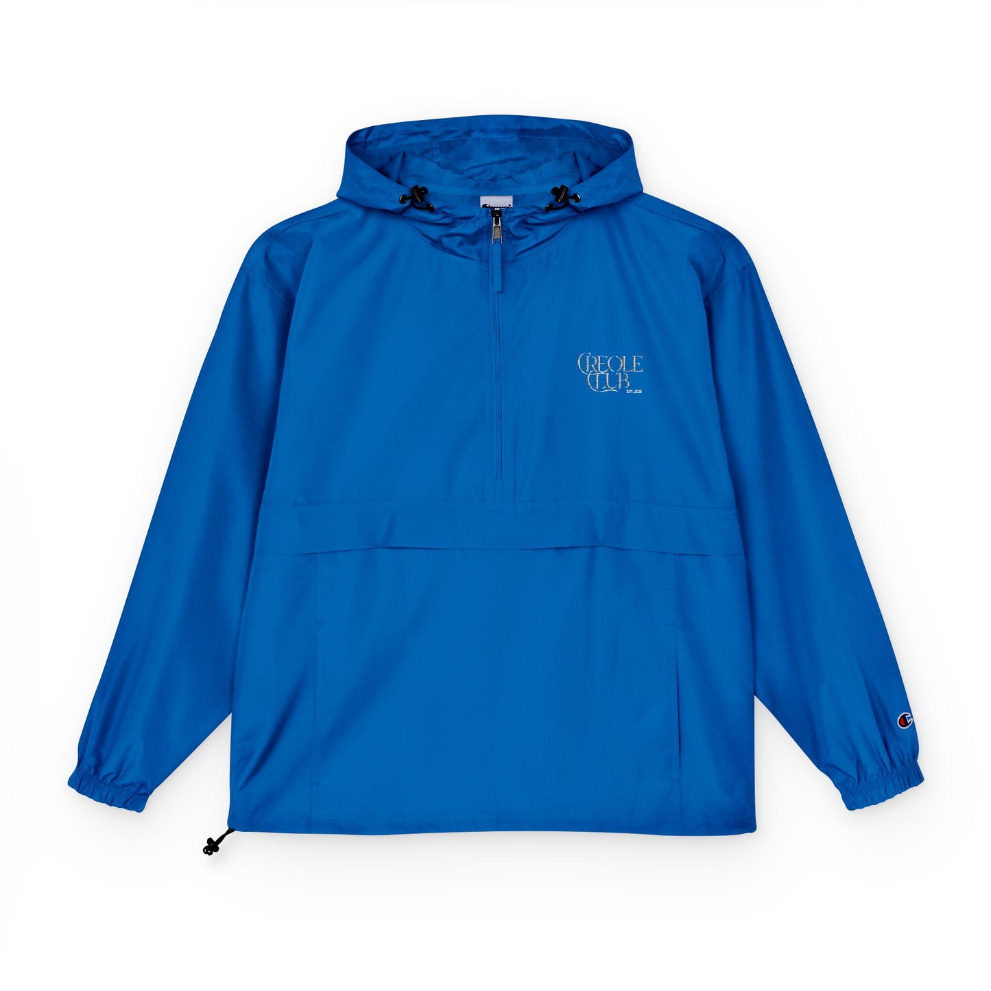 Packable Unisex Anorak Jacket - Stylish & Lightweight Black Windbreaker