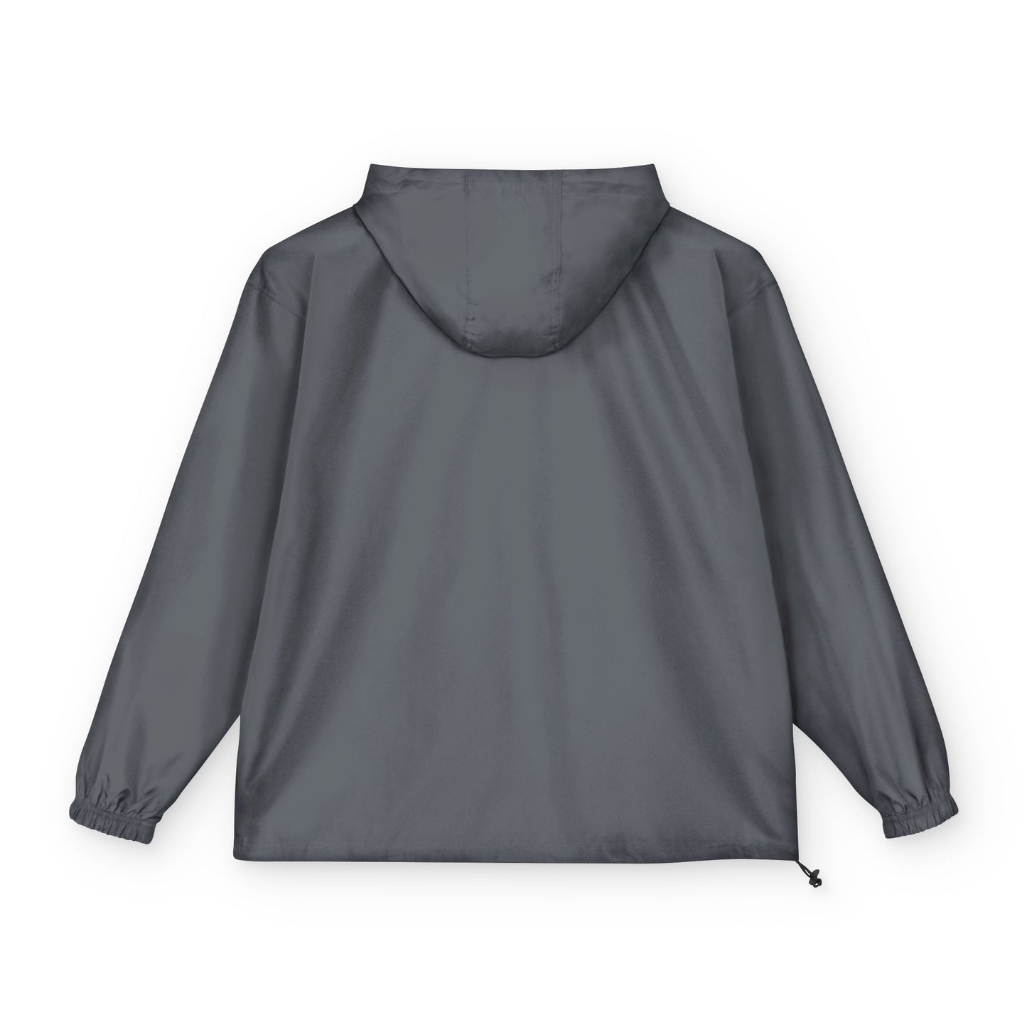 Packable Unisex Anorak Jacket - Stylish & Lightweight Black Windbreaker