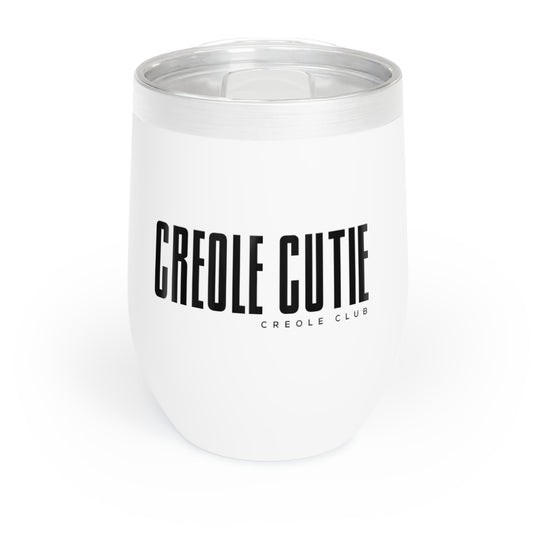 Chill Wine Tumbler | Creole Cutie Insulated Cup, Perfect for Parties, Picnics, and Gifting